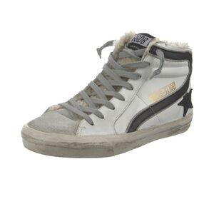 Golden Goose Shearling Hightop Sneakers